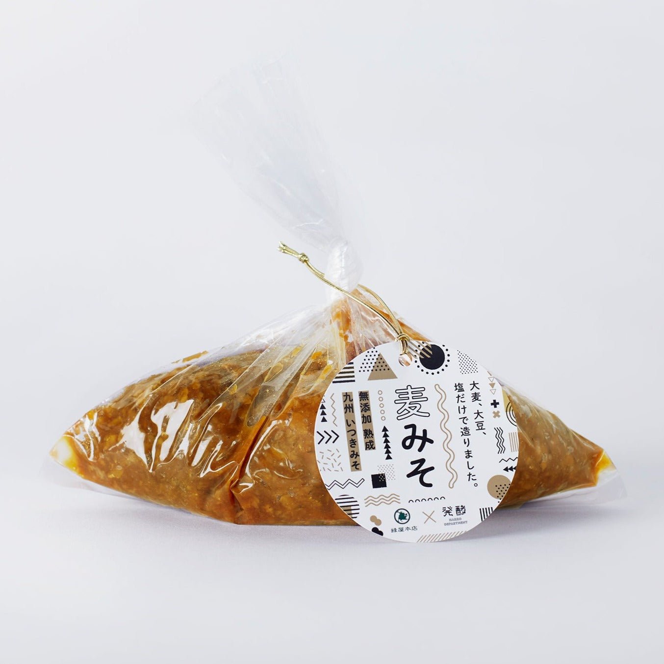 【オリジナル商品】無添加いつきみそ|甘味料ぬきで仕上げたほんのり甘い麦味噌 - 発酵デパートメント