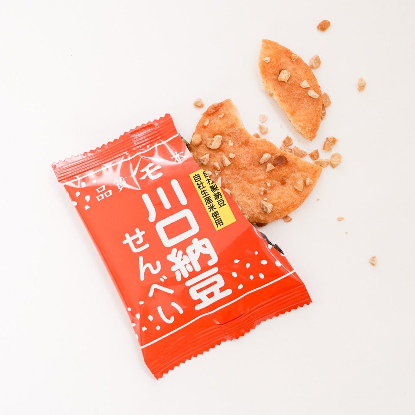 【期間限定】川口納豆煎餅4枚入り - 発酵デパートメント